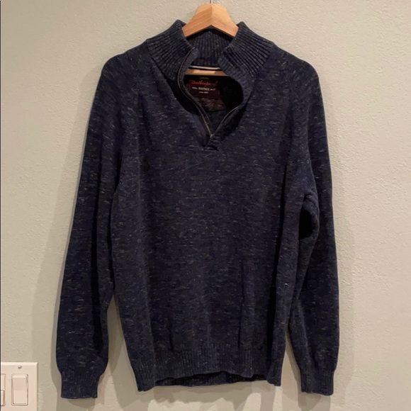 Weatherproof Men’s 1/4 Zip Sweater Size Medium - Picture 2 of 8